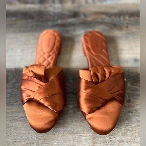 Birdies Copper Songbird Slip Ons